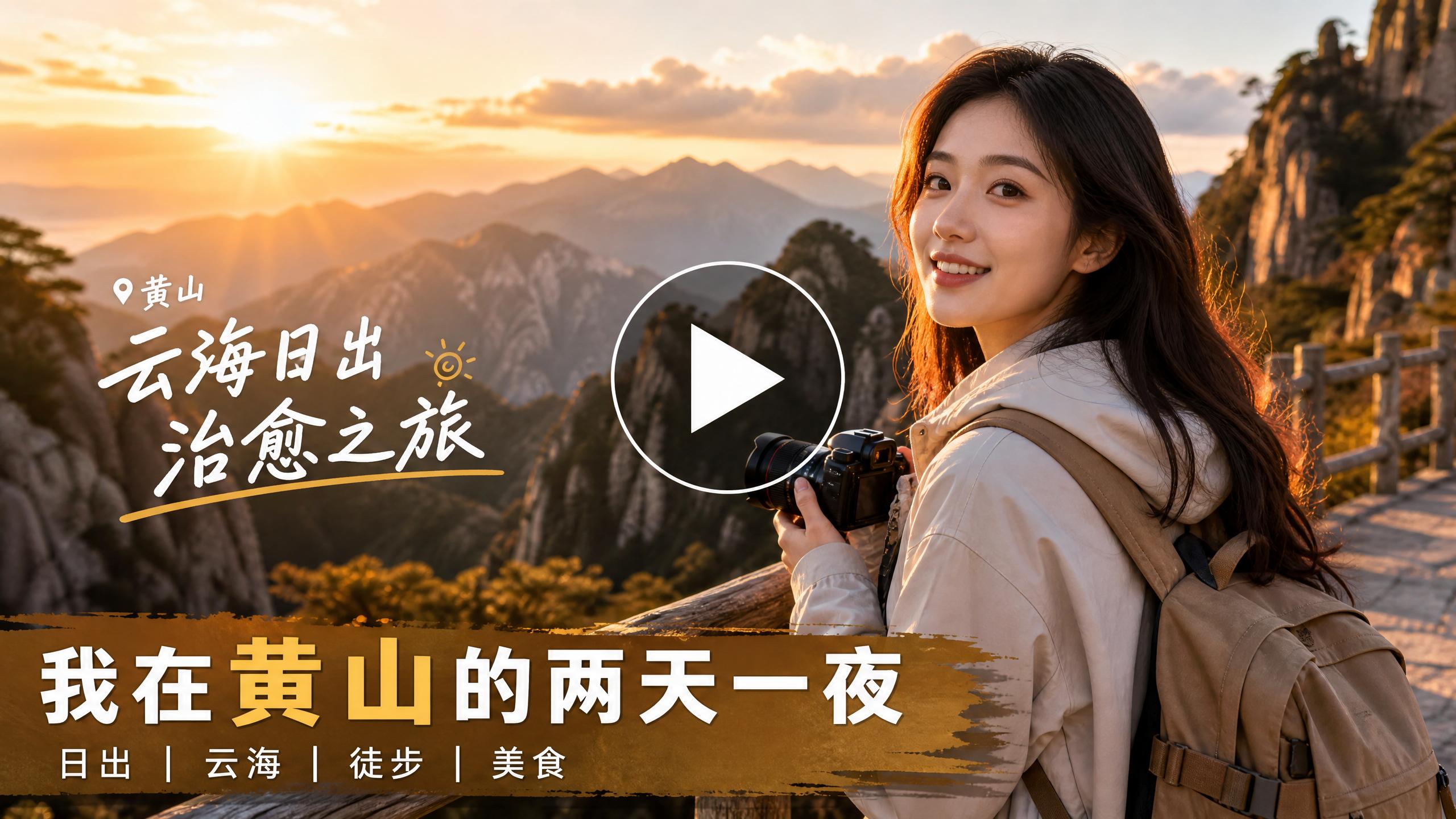 91爆料网 - 黄山云海日出治愈之旅视频教程